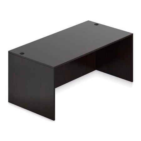 Gec Offices To Go Desk Shell - 71" x 36" - Espresso SL7136DS-AEL